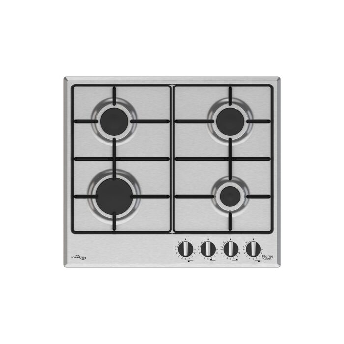 110000660723988.jpg Tommatech TAO6006IM Ankastre Gazlı Ocak 60 cm Inox Metal - Görsel 1
