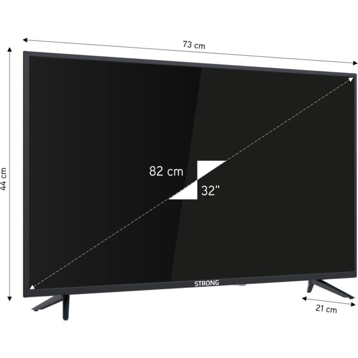 Strong MS32EC2000 32" 81 Ekran Dahili Uydu Alıcılı HD Ready LED TV - Görsel 5