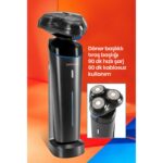 Goldmaster Zero Şarj Standlı Oynar Başlıklı Islak Kuru 5 In 1 Erkek Bakım Seti GM8141 - Görsel 5