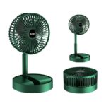 Robeve Masaüstü Vantilatör Şarjlı Vantilatör Yükselebilen Fan Vantilatör Soğutucu Fan Klima Serinletici Fan 3 Kademeli Hız Ayarı Vantilatör