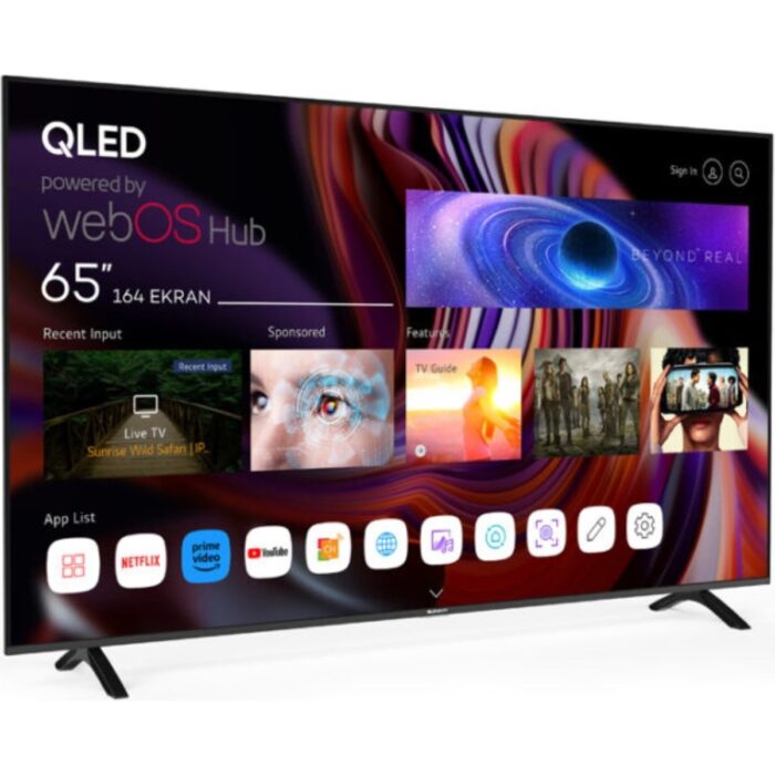 Sunny SN65QMN252 65" 165 Ekran Dahili Uydu Alıcılı 4K Ultra HD Smart QLED TV - Görsel 4