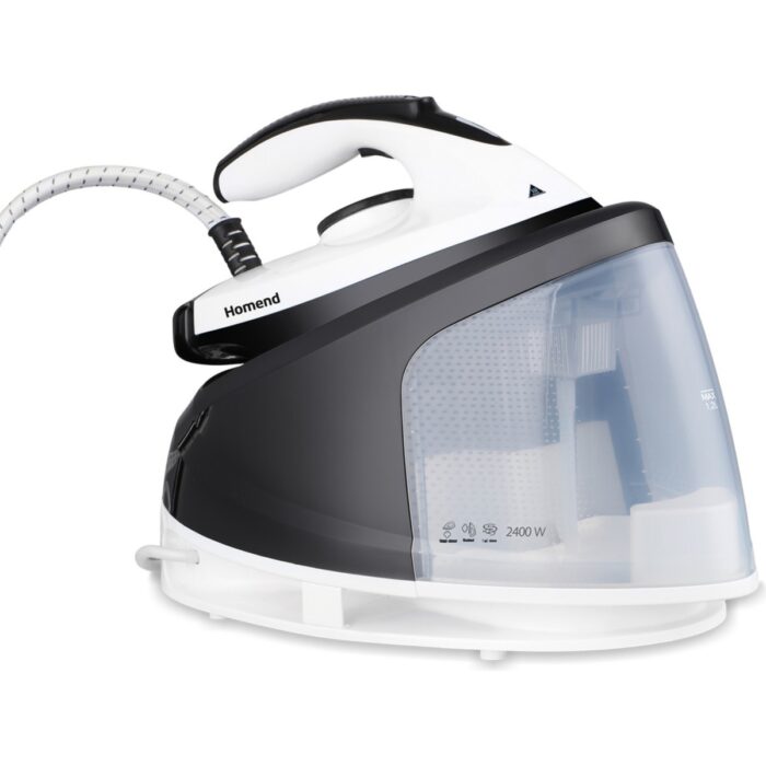 Homend Steamwork 1167H Buhar Kazanlı Ütü - Siyah / Beyaz - 2400 Watt - Görsel 5