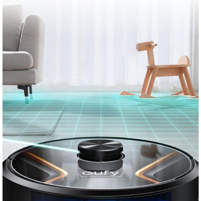 Anker Eufy RoboVac X8 Hybrid Akıllı Robot Süpürge Vakum ve Paspas- Lazer Navigasyon - Görsel 3