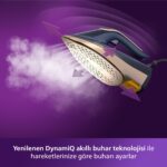 Philips Buharlı Azur 8000 Serisi DST8050/20 Optimaltemp 3000 W Buharlı Ütü 200-300 - Görsel 2