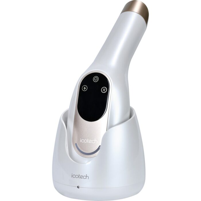 Icotech HR95 Ipl Lazer Epilasyon Aleti Sınırsız Atım Safir Buz Başlık UV Dezenfeksiyon 9 Kademe Beyaz - Görsel 4