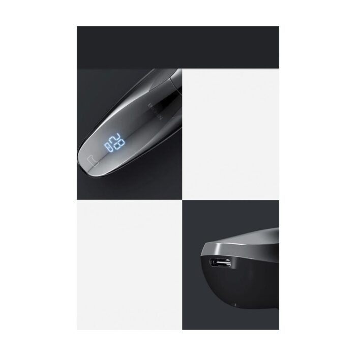 Enchen Blackstone 3 Siyah Şarj Edilebilir Islak Kuru Çift Kullanımlı Elektrikli Traş Makinesi - Görsel 2