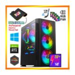 Zeiron Prime X5 Ryzen 5 5500 16GB 3200MHZ Ram 512GB Nvme M.2 SSD RTX3050 8gb Gddr6 Oyuncu Bilgisayarı