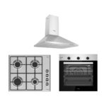 Tommatech TT100 Inox Ankastre Set TDP6001IM Davlumbaz + TAO6007IM Ocak + TAF6006ISM Fırın Inox Ankastre Set