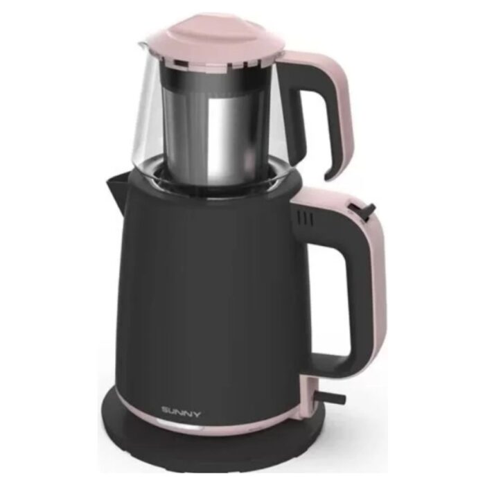 110000688856421.jpg Sunny SN5CKM-33 Pasha Çaycı Siyah/pembe 2200W - Görsel 1