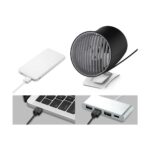 Spigen Masaüstü Mini Fan 3 Kademeli Vantilatör H911 White - 000EH24384 - Görsel 4