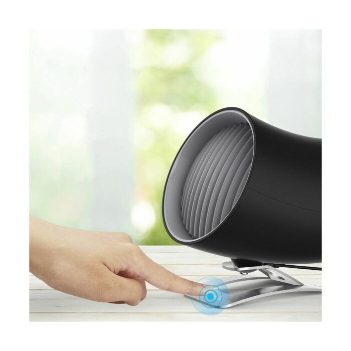 Spigen Masaüstü Mini Fan 3 Kademeli Vantilatör H911 Black - 000EH24383 - Görsel 3