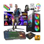 Zeiron GTX85 Intel Core I5-12400F 16 GB Ram 512 GB M.2 SSD + 1tb HDD 4gb GTX1050 Ti 24" 180Hz Oyuncu Masaüstü Bilgisayar