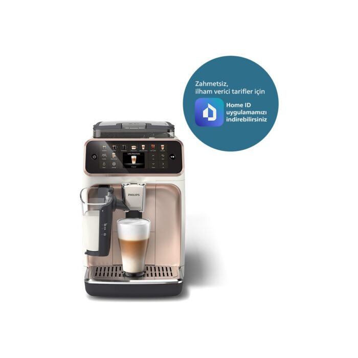 Philips EP5543/80 5500 Serisi LatteGo Tam Otomatik Espresso Makinesi 20 Sıcak ve Soğuk İçecek, Renkli Dokunmatik Ekran, - Görsel 1