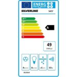 Silverline 3457 Soho Duvar Tipi 60 CM Davlumbaz siyah - Görsel 5