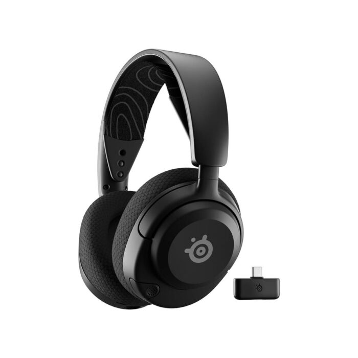 110000697208208.jpg Steelseries Arctis Nova 5 Wireless ve Bluetooth Kablosuz Oyuncu Kulaklığı - Siyah - Görsel 1