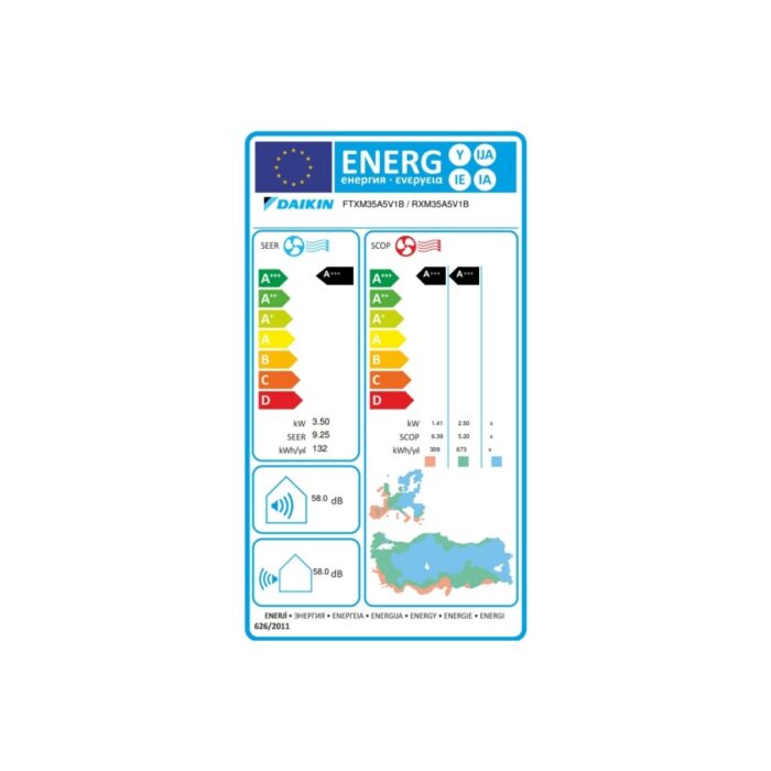 Daikin Zeta Shira Plus A+++ 12000 BTU Inverter Duvar Tipi Klima - Görsel 5