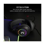 Gamepower Voldon Siyah 7.1 Surround Rainbow Gaming Kulaklık - Görsel 3