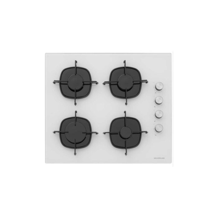 Silverline CS5335W02 60 CM Ankastre Ocak Beyaz - Görsel 1