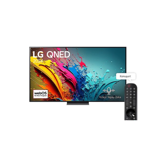 LG 65QNED86T 65" 165 Ekran Uydu Alıcılı 4K Ultra HD Smart LED TV - Görsel 1