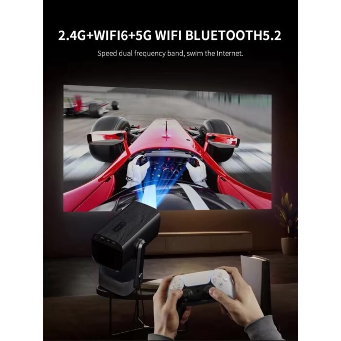 Heaven House Şarjlı Projeksiyon | Kendinden Şarjlı Projeksiyon Cihazı | Şarjlı Mini Projeksiyon | LED Projektör - Görsel 3