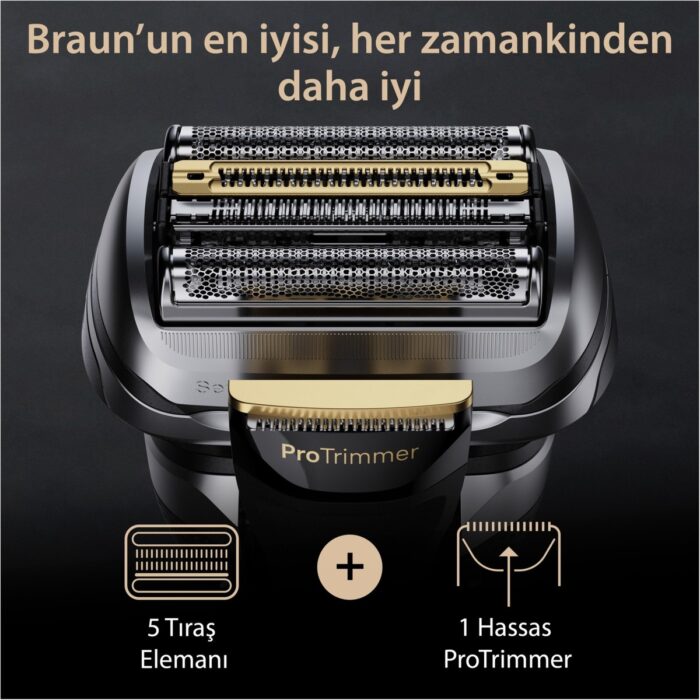 Braun Series 9 Pro+ 9519S Elektrikli Tıraş Makinesi - Görsel 2