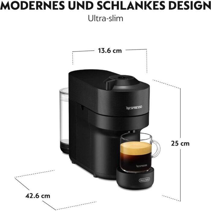DeLonghi Nespresso ENV90.B Vertuo Pop Kapsül Kahve Makinesi - Görsel 3