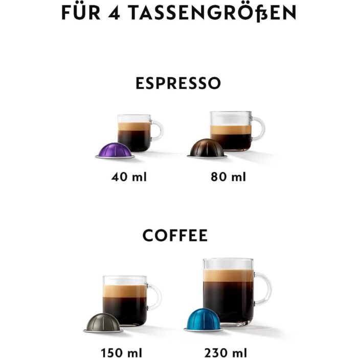 DeLonghi Nespresso ENV90.B Vertuo Pop Kapsül Kahve Makinesi - Görsel 5