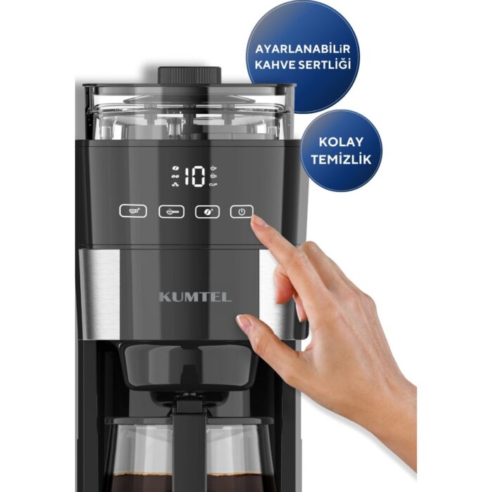 Kumtel Dijital Filtre Kahve Makinesi HFCM-02 - Görsel 4
