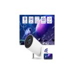 Deanb Dahili Wifi, Bluetooth, Netflx, Youtube 1280/720P 4K Full Hd Projeksiyon Android Sinema Sistemi - Görsel 2