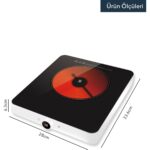 Kumtel Tekli Elektrikli Vitroseramik Ocak HCA-2001 - Görsel 5