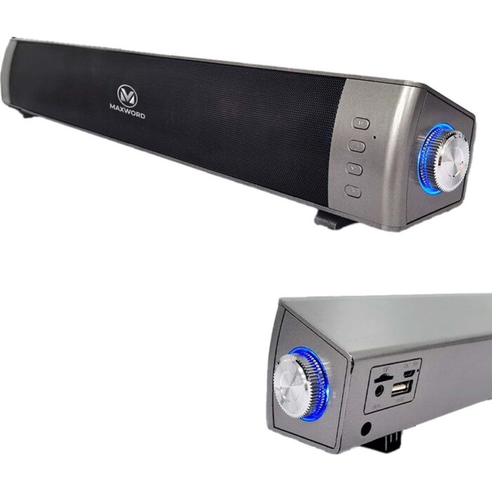 110000729411095.jpg MAXWORD SLC-40USB-BT Şarjlı Soundbar 40 Watt Bluetooth USB Şarjlı (46x7x6 cm) - Görsel 1