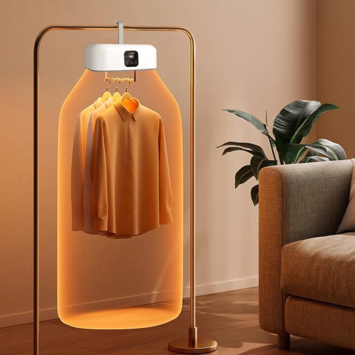 Mioji Mio UV100X Yeni Nesil UV Işıklı Taşınabilir Portatif Askılı Katlanabilir Çamaşır Kurutma Makinesi - Görsel 3