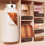 Mioji Mio UV100X Yeni Nesil UV Işıklı Taşınabilir Portatif Askılı Katlanabilir Çamaşır Kurutma Makinesi - Görsel 4