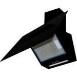 Alveus F18 Tek Camlı Siyah Ankastre Davlumbaz - Görsel 3