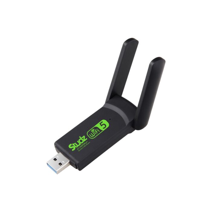 110000734393106.jpg Studz Dual Band USB 3.0 Adaptör Kablosuz Wifi Alıcı AC1300 Wireless Adaptör - Görsel 1