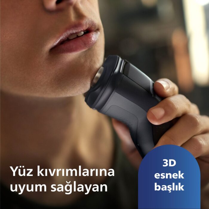 Philips 3000X Serisi Islak & Kuru Elektrikli Tıraş Makinesi -  X3021/00 - Görsel 5