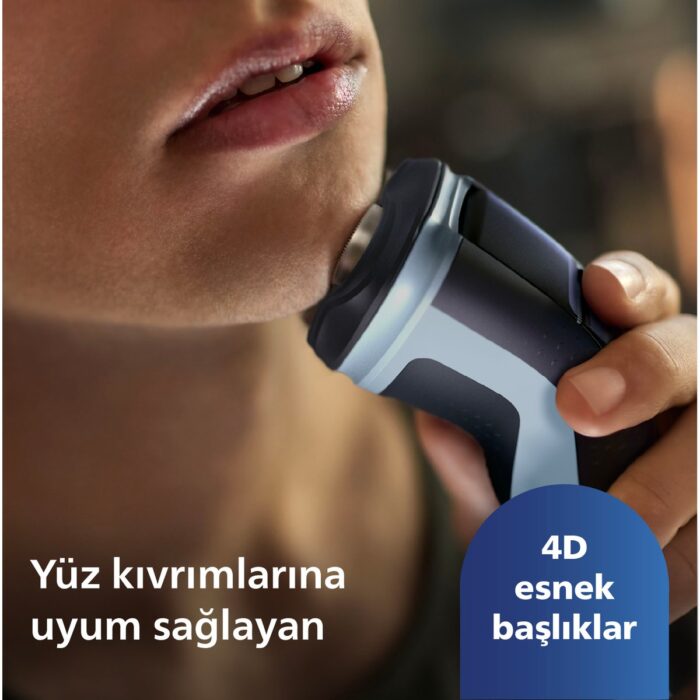 Philips 3000X Serisi Islak & Kuru Elektrikli Tıraş Makinesi -  X3063/00 - Görsel 3
