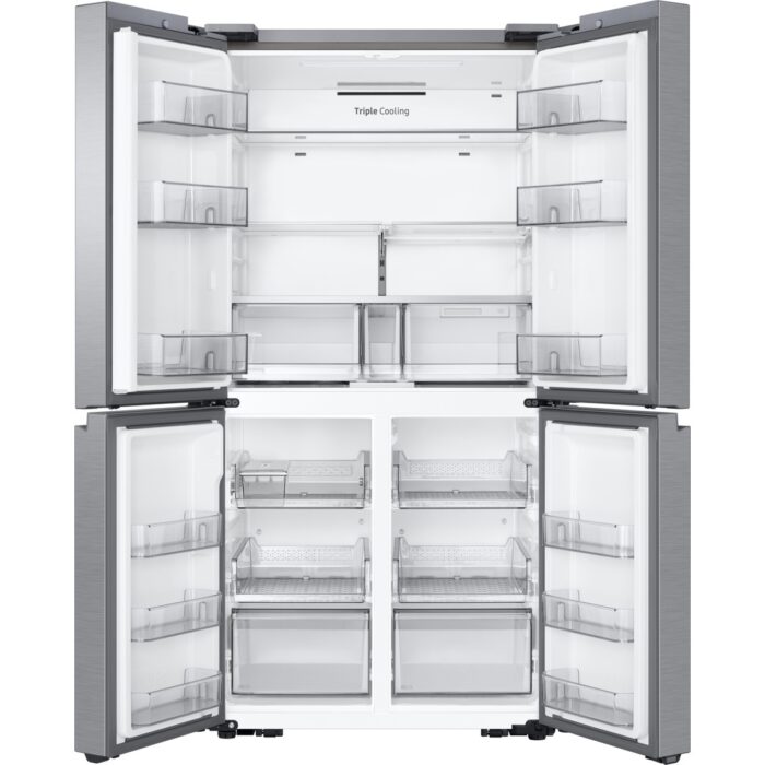 Samsung RF71DG90BESL 821 Lt Gardırop Tiği No-Frost Buzdolabı, Üçlü Soğutma, Wi-Fi - Görsel 3