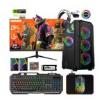 Xaser XSR641 Ryzen 7 5700X 16GB Ram 512GB M.2 Nvme SSD 12GB RTX4070 Super 24"curved 180Hz Oyun Bilgisayarı