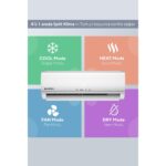 Kumtel Matsu Kmsac-18  A++ 18.000 Btu Inverter Duvar Tipi  Split Klima - Görsel 4