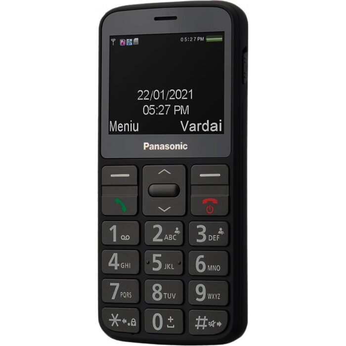 Panasonic KX-TU160 Exb 2.4 Inç Tuşlu Cep Telefonu (2 Yıl Türkiye Distribütör Garantili) Siyah - Görsel 3