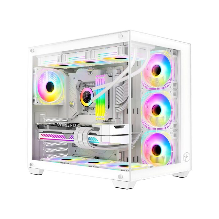 Zeiron Mirage X32 Pro White Ryzen 7 5700X 32GB Ram 1tb M.2 Nvme SSD 8gb RTX4060 Sıvı Soğutmalı Oyuncu Bilgisayarı - Görsel 2