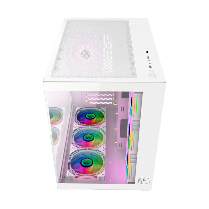 Zeiron Mirage X32 Pro White Ryzen 7 5700X 32GB Ram 1tb M.2 Nvme SSD 8gb RTX4060 Sıvı Soğutmalı Oyuncu Bilgisayarı - Görsel 3