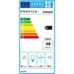 Profilo DVK6J629 Beyaz Cam Yüzey Duvar Tipi Davlumbaz - Görsel 5