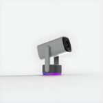 Megamus K2 Projeksiyon Dahili 9750MAH Pil 4K Hd Bluetooth Android Sinema Açık Projeksiyon Rgb Işık