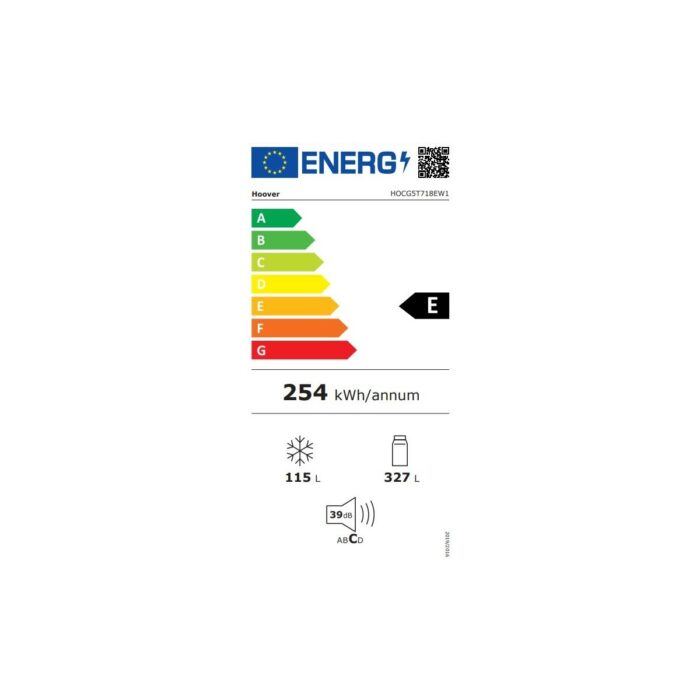 Hoover HOCG5T718EW1 E Enerji Sınıfı 442 Lt Wi-Fi Bağlantılı Kombi Tipi No Frost Buzdolabı - Görsel 3