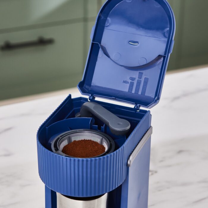 Karaca Mono Personal Filtre Kahve Makinesi ve Inox Kişisel Termos Hediyeli Marine - Görsel 4