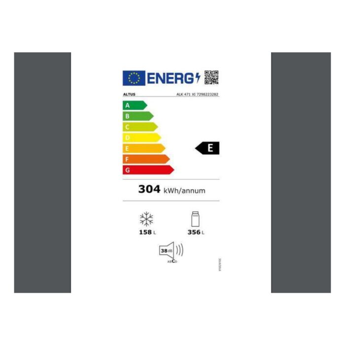 Altus Alk 471 Xıe E Enerji Sınıfı 490 L Alttan Donduruculu No-Frost Buzdolabı Inox - Görsel 5