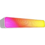 Mikado MD-SBT25 Beyaz Rgb Oyuncu Speaker Soundbar 10WMICROSD Taşınabilir USB Bluetooth Speaker Bluetooth Hoparlör