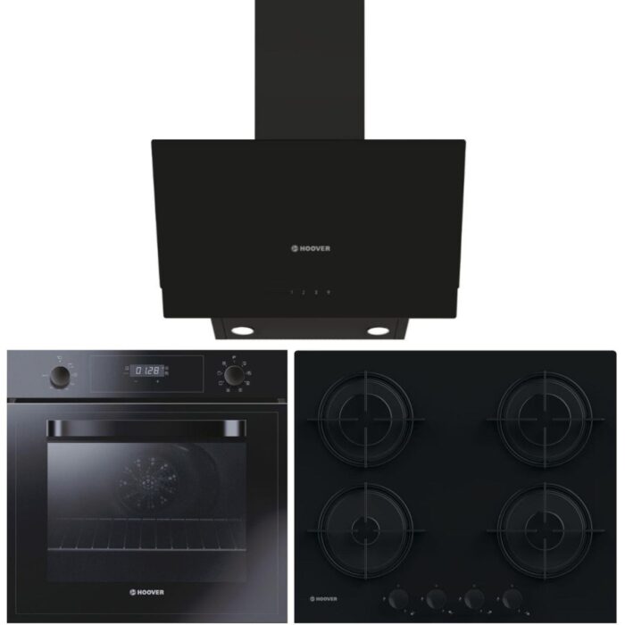 Hoover Siyah Ankastre Set (HDG6C2GBTK-HOT 3051 BI/E-HVW6MBB) - Görsel 2